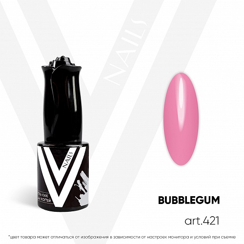 картинка Гель-лак Vogue Nail №421 Bubble gum 10 мл от магазина СтильПро