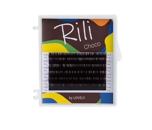 картинка Ресницы Rili Choco тёмно-коричневые МИКС MINI (6 линий) от магазина СтильПро