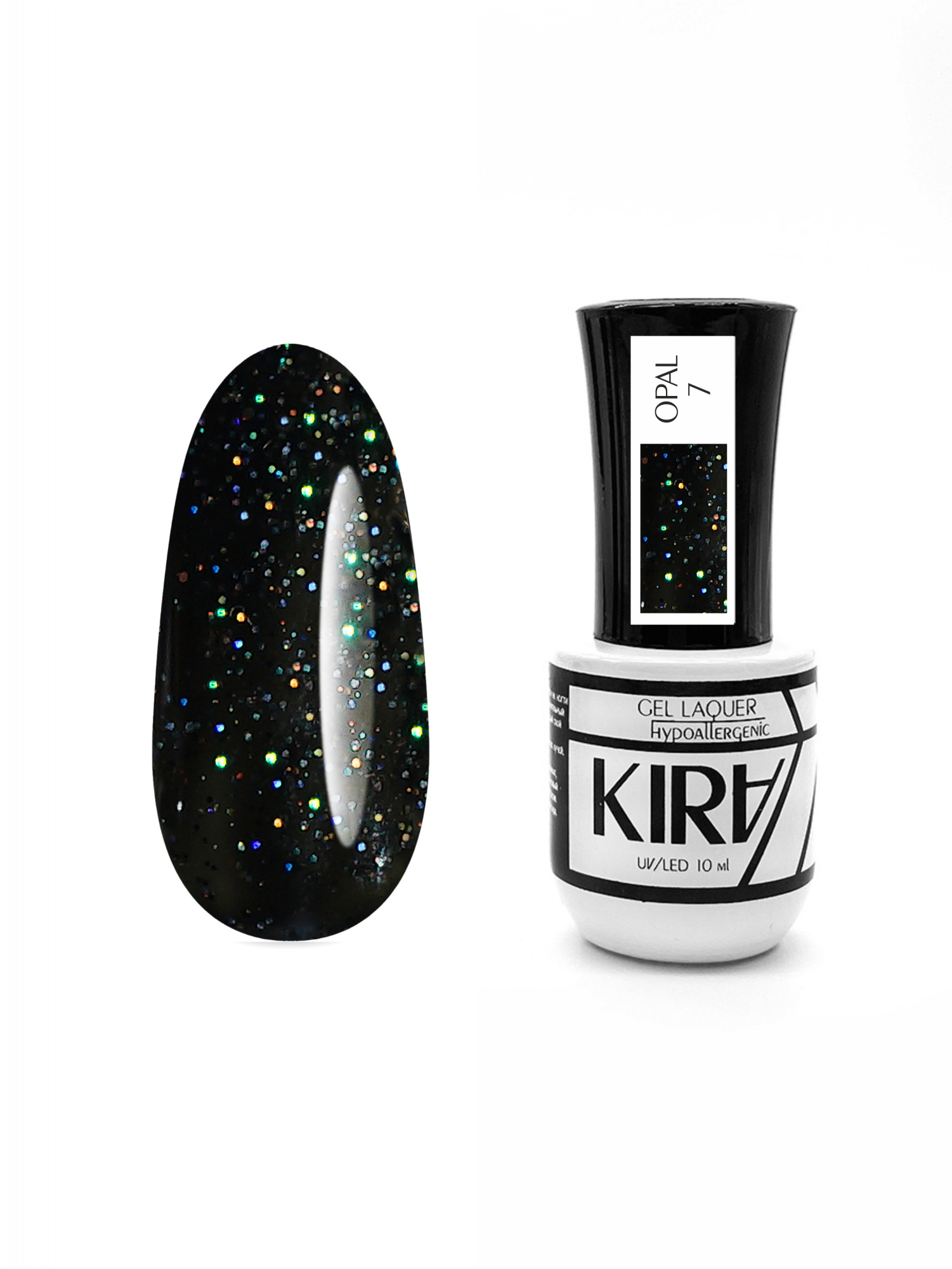 картинка Гель-лак КИРА Opal №7 10 мл. от магазина СтильПро