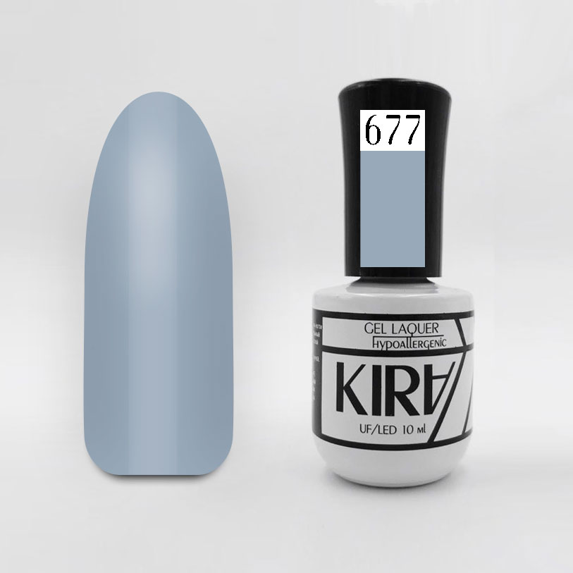 картинка Гель-лак КИРА №677 10 мл. от магазина СтильПро