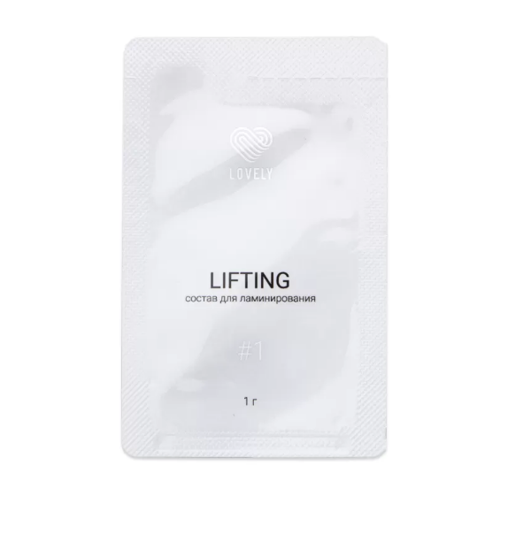 картинка Состав для ламинирования ресниц Lovely №1 Lifting 1гр саше от магазина СтильПро