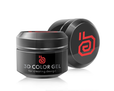 картинка Гель RuNail 3D Красный, Red, 5г от магазина СтильПро
