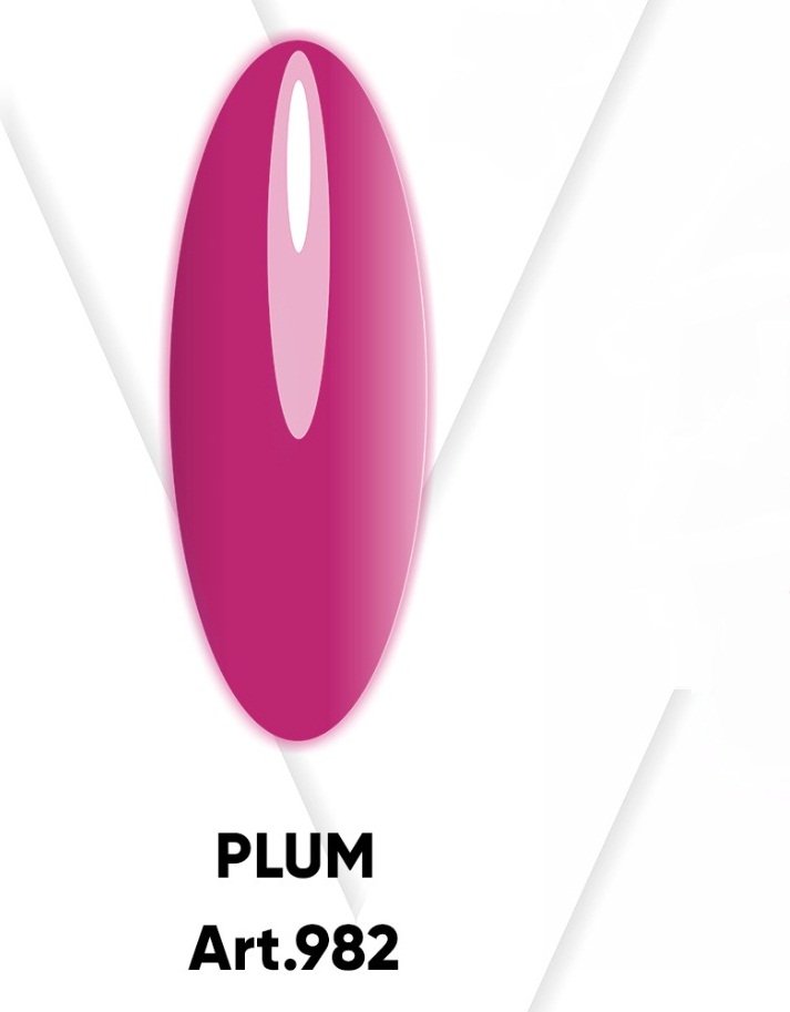 картинка Гель-лак Vogue Nail №982 Plum 10 мл от магазина СтильПро