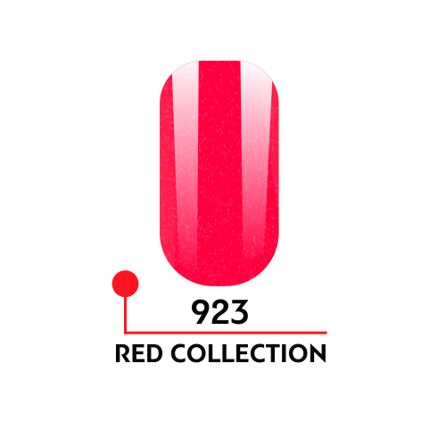 картинка ФП Гель-лак Red collection №923 от магазина СтильПро
