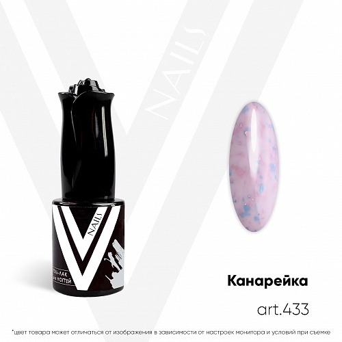 картинка Гель-лак Vogue Nail №433 Канарейка 10 мл от магазина СтильПро