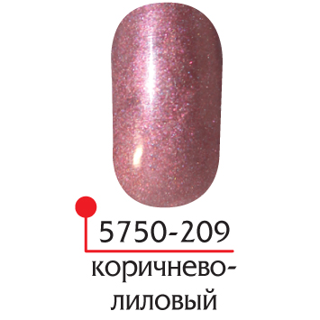 картинка ФП Гель-лак UV/LED №209 коричнево-лиловый от магазина СтильПро