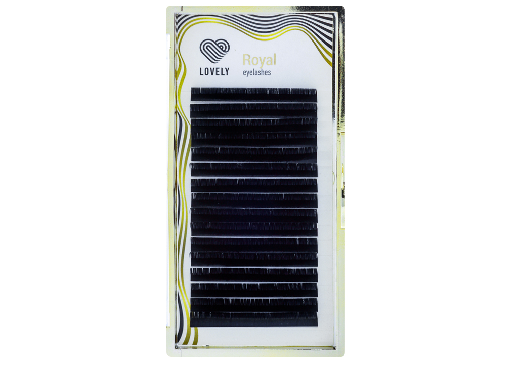картинка Ресницы Lovely серия Royal lashes МИКС (16 линий) от магазина СтильПро