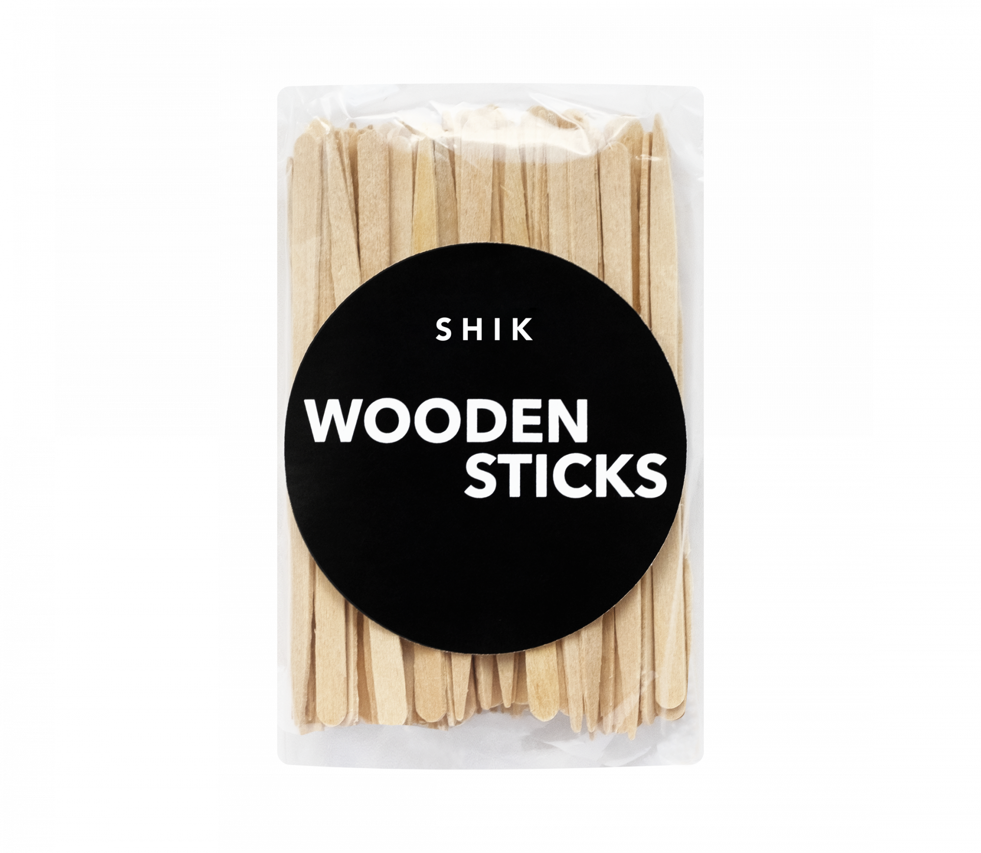 картинка Шпатель деревянный для нанесения воска WOODEN STICKS 105 шт от магазина СтильПро