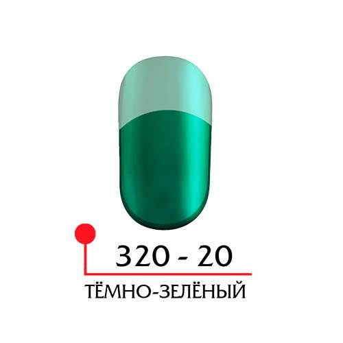 картинка ФП Гель-лак "TINT" № 20 темно-зеленый 5 мл. от магазина СтильПро