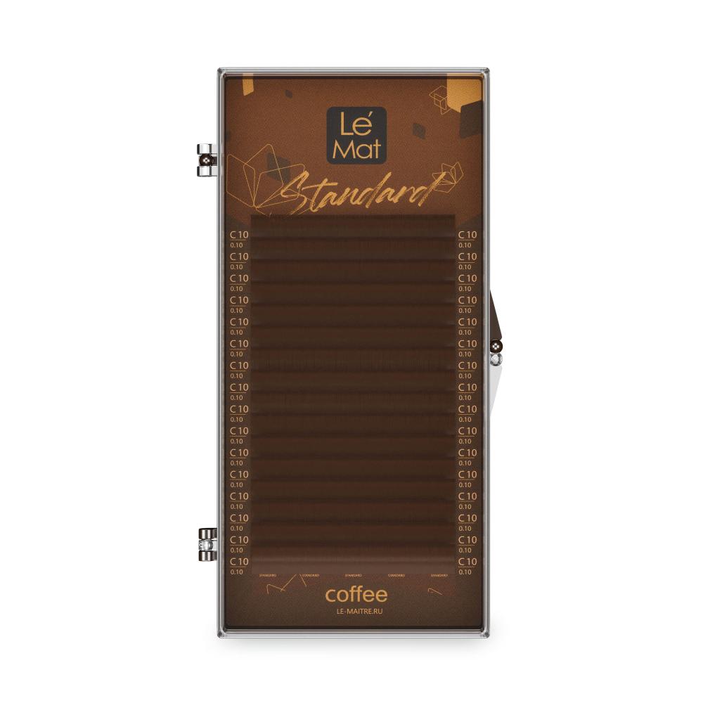 картинка Ресницы Le Maitre коричневые "Standard Coffee" Liberica МИКС от магазина СтильПро