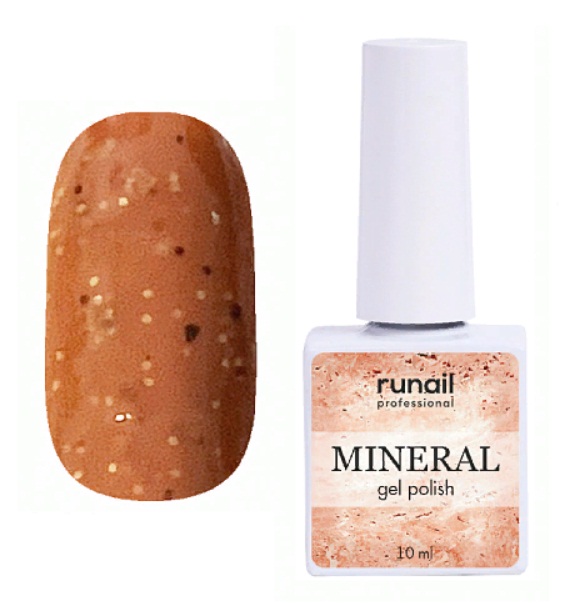 картинка Гель-лак Runail с миксом частиц MINERAL,10 мл №7280 от магазина СтильПро