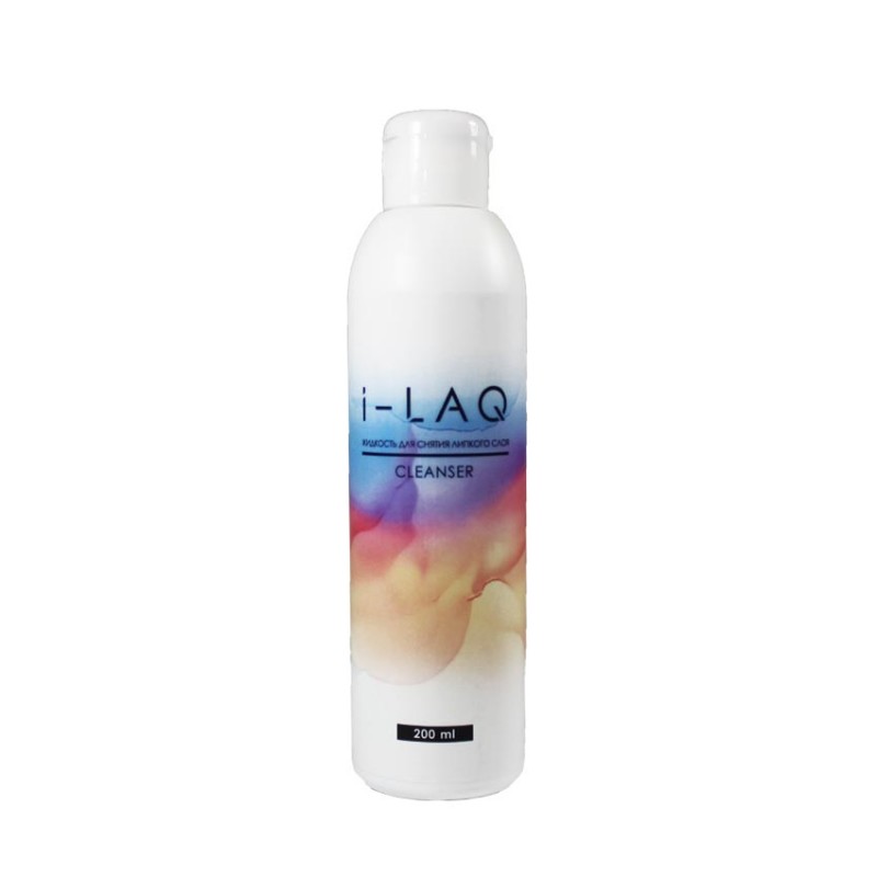 картинка Жидкость для снятия липкого слоя и обезжиривания ногтей I-LAQ (Cleanser) 200 мл. от магазина СтильПро