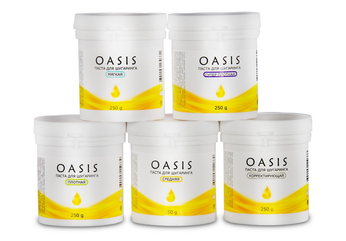 картинка Сахарная паста шугаринг OASIS (корректирующая) 250гр от магазина СтильПро