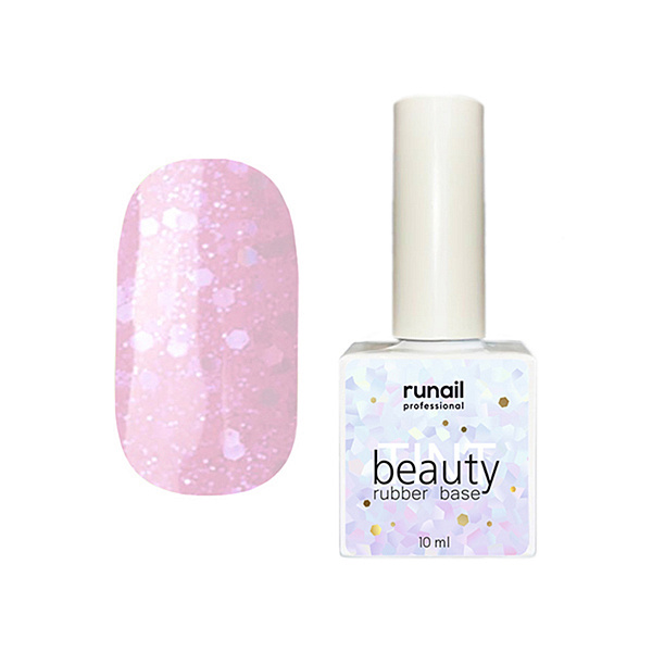 картинка База RuNail каучуковая цветная TINT №6774 10 мл от магазина СтильПро