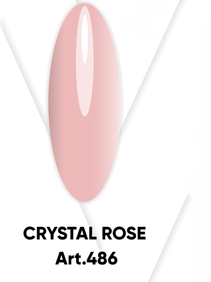 картинка Гель-лак Vogue Nail №486 Crystal Rose 10 мл от магазина СтильПро