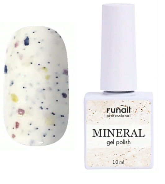 картинка Гель-лак Runail с миксом частиц MINERAL,10 мл №7277 от магазина СтильПро