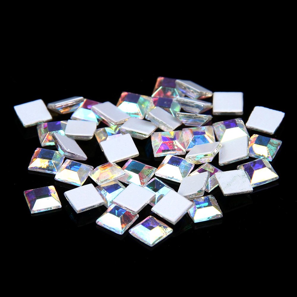 картинка Стразы Crystal AB квадрат 2*2 от магазина СтильПро