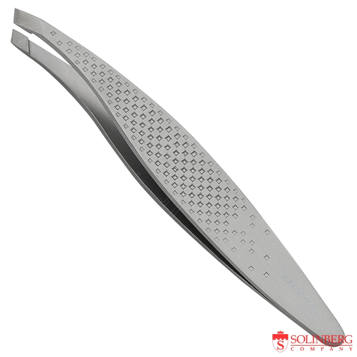 картинка Пинцет для бровей Solinberg G817 р/з, скошенное окончание от магазина СтильПро