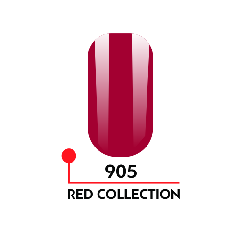 картинка ФП Гель-лак Red collection №905 от магазина СтильПро