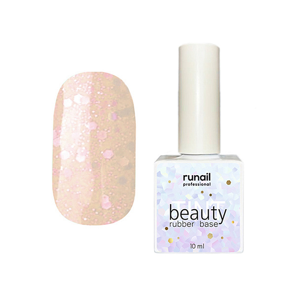 картинка База RuNail каучуковая цветная TINT №6771 10 мл от магазина СтильПро