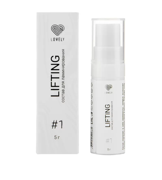 картинка Состав для ламинирования ресниц Lovely №1 Lifting 5 мл от магазина СтильПро