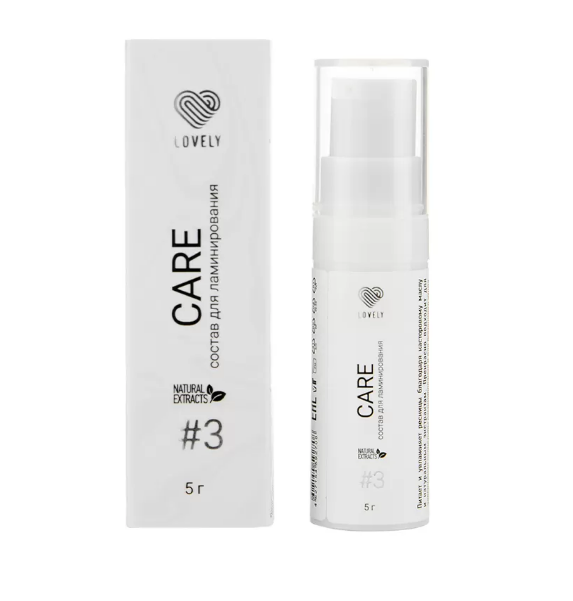 картинка Состав для ламинирования ресниц Lovely №3 Care 5 мл от магазина СтильПро