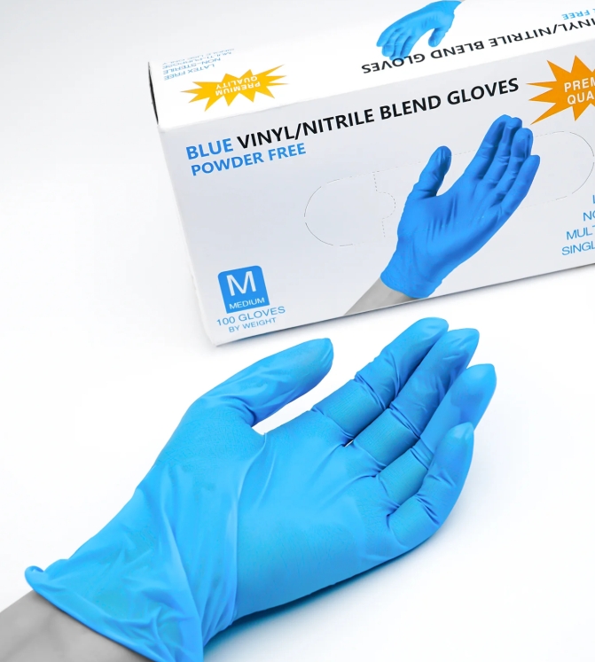 картинка Перчатки Vinil/Nitrile T&H   от магазина СтильПро